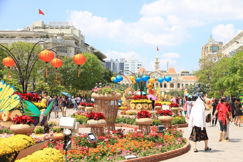 Lunar New Year or Tet is the most important festival in Vietnam