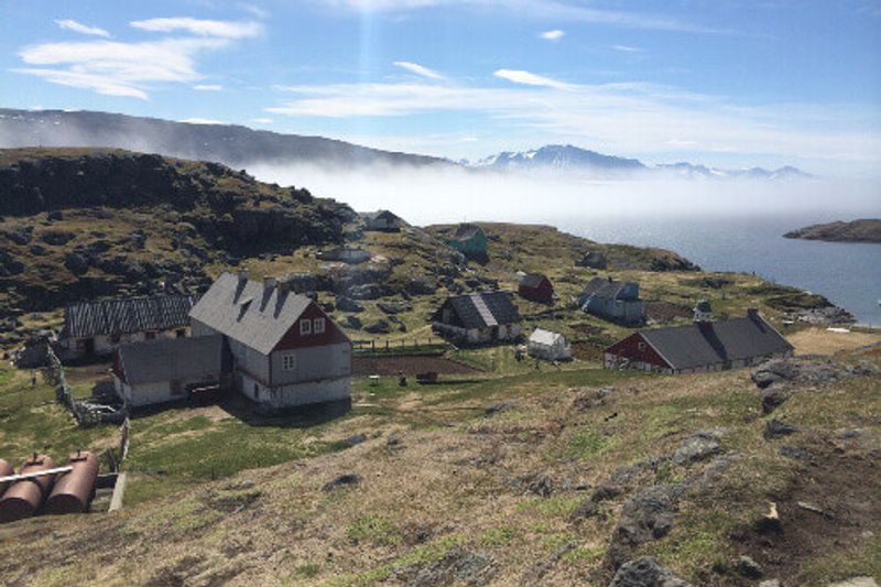The small town of Alluitsoq in Southern Greenland.