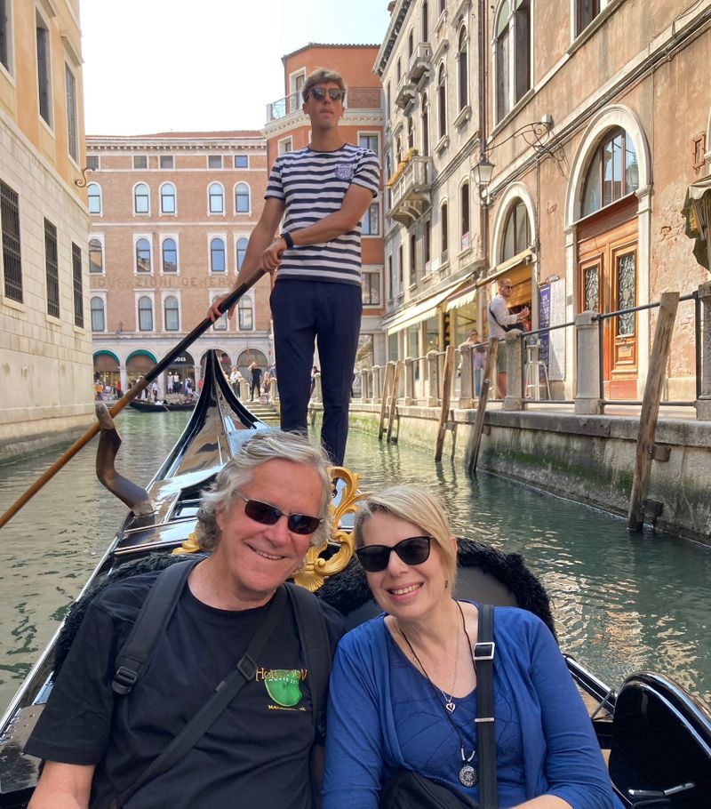 Kerry and Michael in beautiful Venice