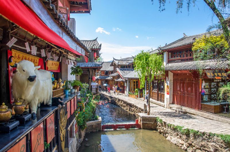 The picturesque Lijiang Old Town.