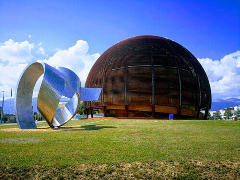 The Globe of Science and Innovation is a visitor center in Geneva, Switzerland.