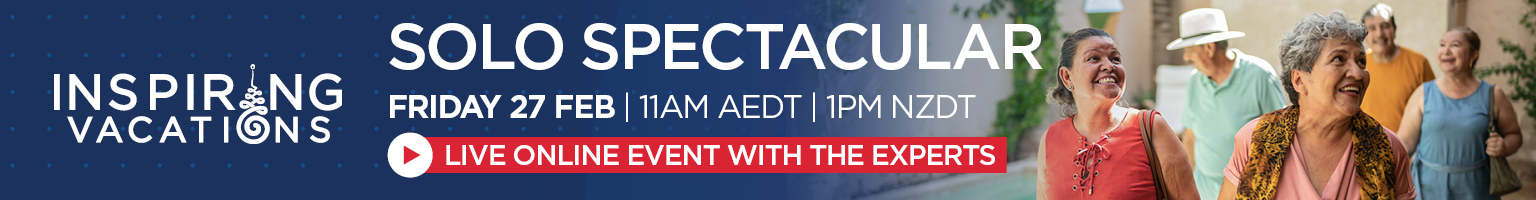 SOLO SPECTACULAR - LIVE ONLINE Banner