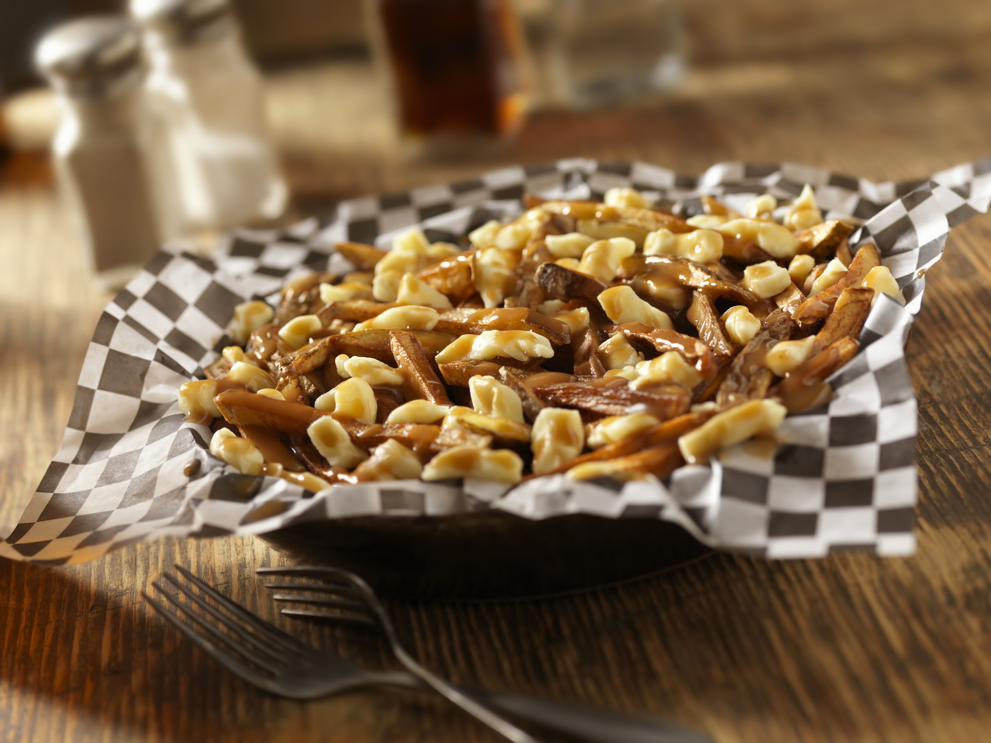 Classic French Canadian poutine