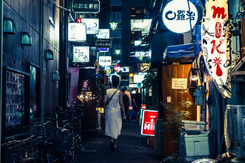 Shinjuku's Golden Gai boasts quaint back street bars across six alleys &ndash; a must-see when in town.
