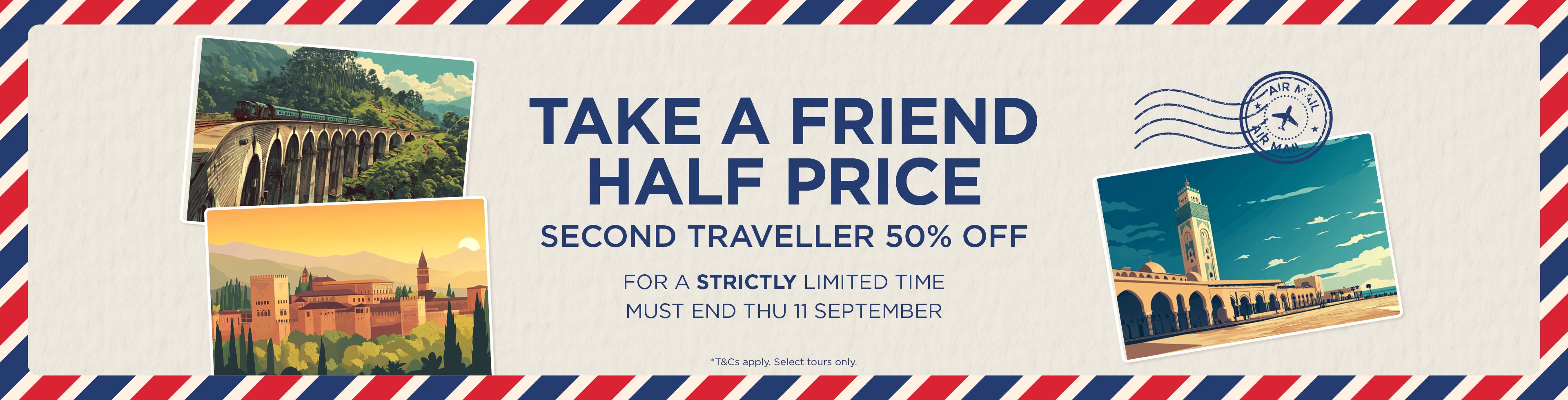 Take A Friend Half Price